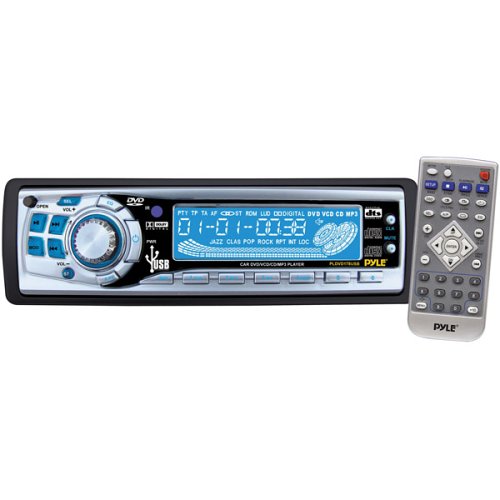 In-dash DVD/CD/MP3 Player with USB Input and Am/fm Tuner