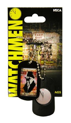  NECA Watchmen Movie Rorschach Pop Art Epoxy Dog Tags