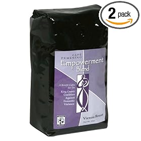 Cafe Femenino Empowerment Blend Whole Bean Coffee, 12-Ounce Bags (Pack of 2)