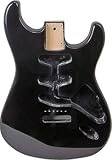 Replacement Strat Body Standard Black