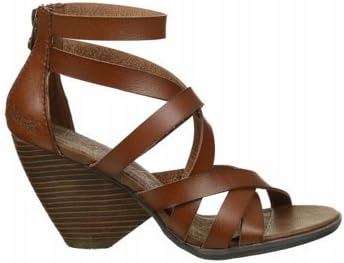 Blowfish Women's Enola Whiskey Dyecut Pu Ankle-High Synthetic Sandal - 8M