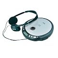 jWIN Personal CD Player - Silver (JXCD335SIL)