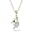 10k Yellow Gold Diamond Guardian Angel Pendant (1/10 cttw, I-J Color, I2-I3 Clarity)