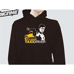 Hoody Robert de Niro Taxi Driver Kult Film DVD Kapuzenpullover schwarz E89-Hoody