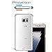 Samsung Galaxy Note 7 Case Cover Noot Basic Clear Hard Back with Soft TPU Gel Bumper - Clear