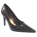 Womens Pointed Toe Croc Pattern Shoes
