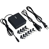 ZOZO 90W 12V DC Car+AC Wall Universal Laptop Power Adapter Charger w/10W USB Port+Cord for Asus IBM Lenovo Sony HP Acer Dell Fujitsu MSI, Samsung iPhone iPad Nexus HTC Blackberry Tablet and other 5V device