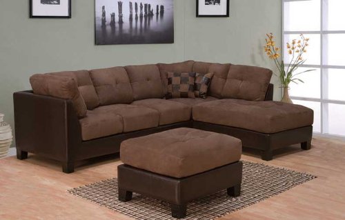 New 3PC Contemporary Modern Leather Sofa Set, #BM-DA102
