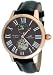 Adee Kaye #AK7100-MRG3 Men's Exponer Moon Phase Automatic Watch with Tourbillon Display