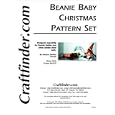 Quick to knit Holiday Beanie Baby Pattern Set by Vanessa Sanford Paradis
