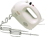Hinari FM360 Lifestyle 5 Speed Hand Mixer With Turbo Button 180Ws White