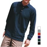 Gildan - Cotton Pique Long-Sleeve Polo (G340)