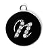 Fleur De Lis Monogram Necklace - N