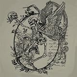 Noxity Dancing Skeleton Gothic Tee