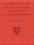 Review OUP Oxford  / A Descriptive Catalogue of the Sanskrit and Other Indian Manuscripts of the Chandra Shum Shere Collection in the Bodleian Library: Jyotihsastra Pt.1 (Descriptive ... of Sanskirt & Other Indian Manuscripts)