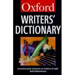 Oxford Writers' Dictionary (Oxford Paperback Reference)