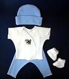 Blue Puppy Dog Four Piece Set