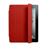 Apple - BT-MC950 - Smart Cover - Etui en Cuir pour iPad - Rouge