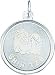 shih_tzu26shih tzu - Sterling Silver Shih Tzu Disc Charm