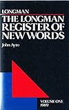 The Longman register of new words
