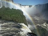 Iguacu Falls, 600M High, and 2470M Long, Iguacu (Iguassu) Unesco World Heritage Site Photographic Poster Print by Walter Rawlings, 24x32