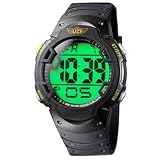UZI Guardian Digital Watch with Rubber Strap - UZI-89-R