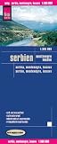Serbien, Montenegro, Kosovo 1 : 385 000: Kartenbild 2-seitig. Auch mit kyrillischer Schrift. Höhenlinien und Höhenschichten-Relief. GPS-tauglich durch ... Straßennetz. Ausführlicher Ortsindex Image of Serbien, Montenegro, Kosovo 1 : 385 000: Kartenbild 2-seitig. Auch mit kyrillischer Schrift. Höhenlinien und Höhenschichten-Relief. GPS-tauglich durch ... Straßennetz. Ausführlicher Ortsindex