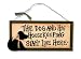 The Dog And His Housekeeping Staff Wood Sign, 12