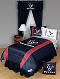 Houston Texans NFL "Side Line Collection" Queen Bed Complete Set