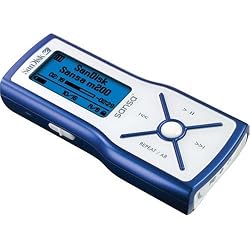 SanDisk Sansa m230 512 MB MP3 Player (Blue)