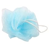 uxcell シャワープーフボール　浴室用　ブルー　メッシュ　穴　ナイロン　ブルー　2個入り