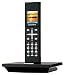 Grundig Illion 1 schnurloses DECT-Telefon mit Farbdisplay, SMS-Funktion und polyphonen Klingeltönen schwarz