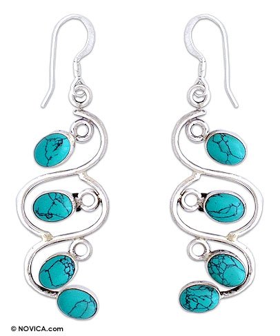 Earrings Lotus Buds 0.8 2.4 L