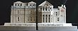 The Old Clubhouse at St Andrew's Architectural Model As a Split Pair of Bookends By Timothy Richards