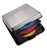 ATLANTIC 1070-119 Classic 24-CD Steel Case in Silver
