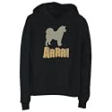 Hoodie Womens Black " Alaskan Malamute ... ARRRRR!!! " Dogs
