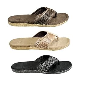 Gravis Burton Vega Mens Leather Sandals by Gravis