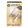GE 17759 60-Watt Crystal Clear Ceiling Fan A15 2-Pack, 2-Pack