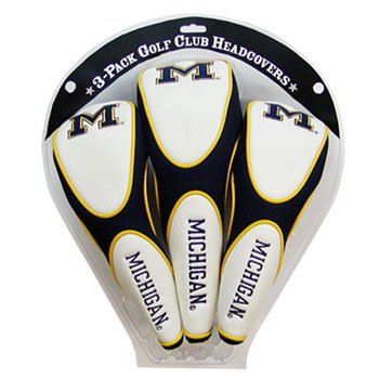 Michigan Wolverines Oversized 3 Pack Head Covers