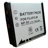 ABC Products replacement rechargeable camera battery NP-50 NP50 for Fuji Fujifilm F50 fd, F50fd, F60fd, F60 fd, F100 fd, F100fd etc