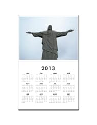 Home: CafePress Cristo Redentor Christ the Redeemer Calendar Print - Standard - CafePress