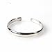 STERLING SILVER TOE RING - 2mm Plain
