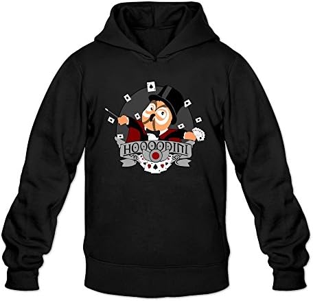 BOAO Men's Vanoss Gaming Logo Sweatshirt Hoodie Black S