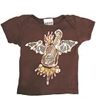 Flying Guitar Tee in Brown ~ infant - child