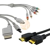 6FT HDMI+COMPONENT CABLE FOR HDTV LCD XBOX SONY PS2 PS3