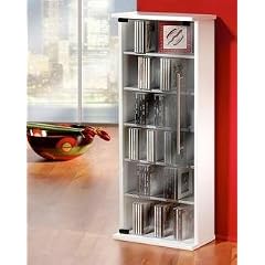 VCM 21087 CD/DVD-Turm Marino, wei�