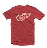 Detriot Red Wings Classic Logo T-Shirt by Red Jacket (Large)