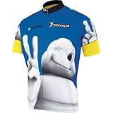 Louis Garneau 2009 Men's Michelin Victory Short Sleeve Cycling Jersey - Michelin - 9820447-1A8