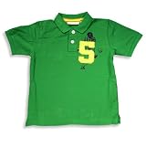 Cool Island - Toddler Boys and Boys Short Sleeve Pique Polo, Green