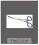 6 INCH STEEL HEMOSTAT CURVED TIP